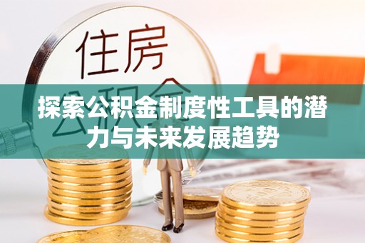 高坪探索公积金制度性工具的潜力与未来发展趋势