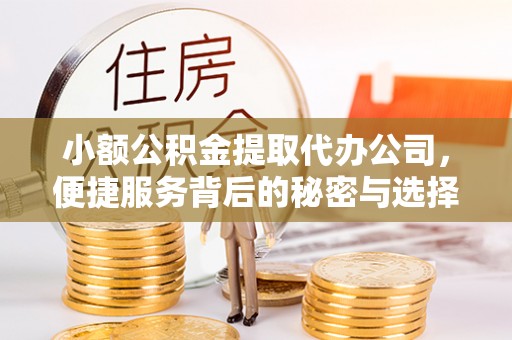 高坪小额公积金提取代办公司，便捷服务背后的秘密与选择指南