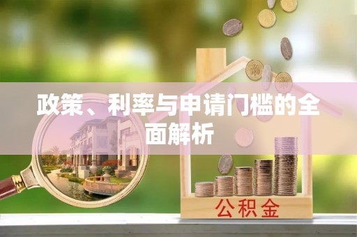 高坪政策、利率与申请门槛的全面解析