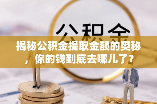 高坪揭秘公积金提取金额的奥秘，你的钱到底去哪儿了？